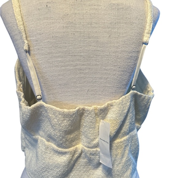 NWT Abercrombie & Fitch Textured Cropped Tank - Picture 3 of 6